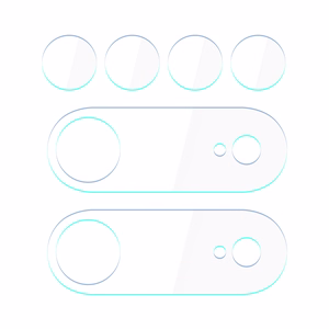 3mk Lens Protection kameran linssisuoja Apple iPhone Air -puhelimelle