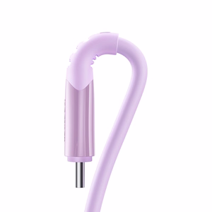 Joyroom S-A59 Vibrant Series 3A USB-A - USB-C Kaapeli 1,2m - violetti