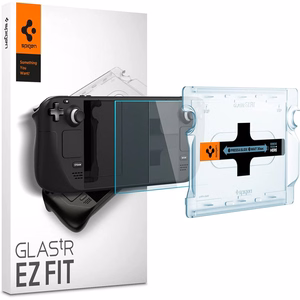 Spigen Glas.tR EZ Fit Karkaistu lasi Steam Deck:lle