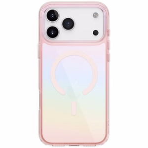 Uniq Iridescia Suojakuori iPhone 17 Pro:lle Magclick Charging - moniväri