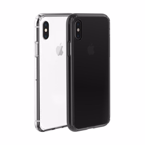 Just Mobile Tenc Air suojakuori laitteelle iPhone XS / X, kristallinmusta