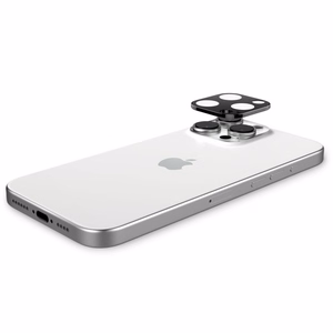 Spigen Optik.tR Camera Protector for iPhone 14 Pro / Pro Max / 15 Pro / Pro Max / 16 Pro / Pro Max - Black 2 pcs.