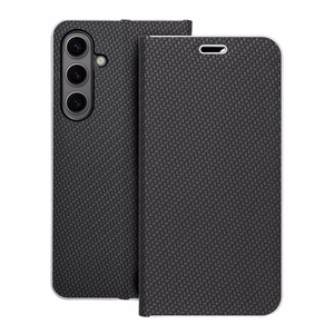Läppäsuojakuori Samsung S24 PLUS:lle Luna Book Carbon musta