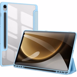 Dux Ducis Toby Suojakuori Samsung X520/X526 Tab S10 FE/X710/X716 Tab S9/X510/X516 Tab S9 FE:lle - sininen