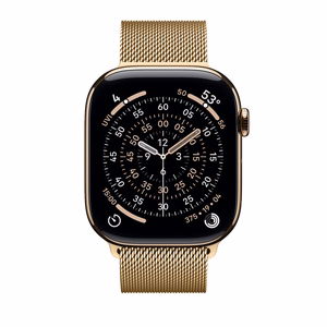 Crong Milano Steel -teräsranneke Apple Watch 38/40/41/42 mm:lle, ruusukulta