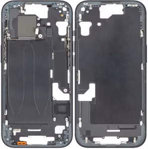 Keskikehys iPhone 15 musta alkuperäinen (käytetty Grade B)