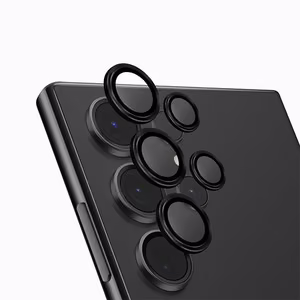 Uniq Optix alumiinikameran linssisuoja Samsung Galaxy S24 Ultra - musta