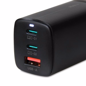 iBOX C-65 musta, GaN 65W -yleislaturi
