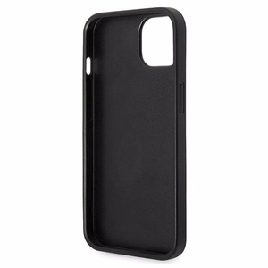 Karl Lagerfeld KLHCP14MG2ELK iPhone 14 Plus 6.7 "kovakotelo musta / musta Glitter Plaque Logo