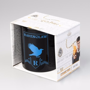 Harry Potter Ravenclaw -keraaminen muki lahjapakkauksessa, 350 ml