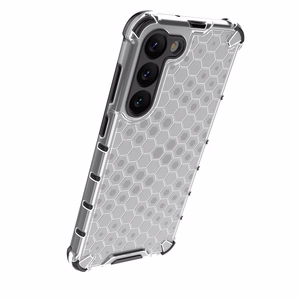 Honeycomb Suojakuori Samsung Galaxy S23+:lle panssaroitu hybridikotelo musta