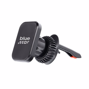 Magneettinen auton puhelinteline Blue Star Smart Lock Square ilmakanava musta