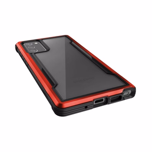 X-Doria Raptic Shield case for Samsung Galaxy Note 20, aluminium, drop-tested from 3 m, red