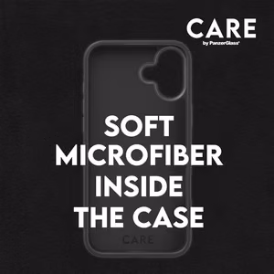 CARE by PanzerGlass Fashion suojakuori iPhone 16 Plus 6.7' musta/musta MagSafe 1379
