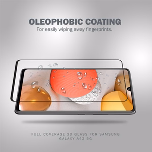 Crong 3D Armor Glass Full Glue 9H tempered-glass screen protector for Samsung Galaxy A42 5G