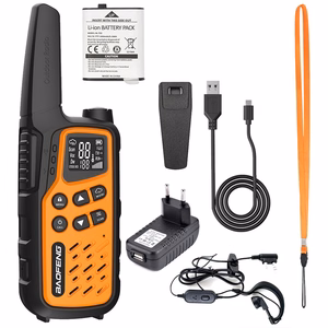 Baofeng BF-T25E -radiopuhelinsetti, 2 kpl, oranssit