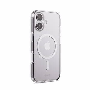 Crong Clear MAG Cover MagSafe suojakuori iPhone 17 -laitteelle, läpinäkyvä