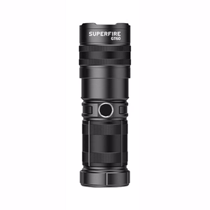 Superfire GT60 taskulamppu - 2600 lm, 2 tilaa, USB-C
