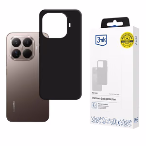 3mk Matt Case Xiaomi 15T Pro 5G:lle - musta