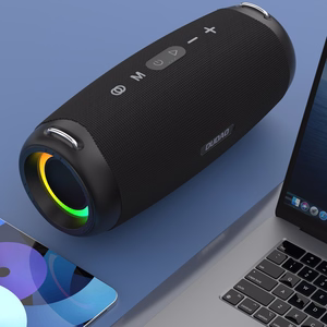 Dudao Y21Pro langaton kaiutin RGB-taustavalaistuksella Bluetooth 5.3 musta