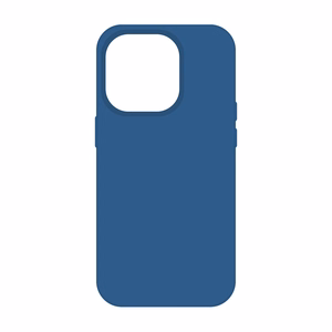 Tel Protect Silicone Premium Suojakuori iPhone 14 Pro:lle tummansininen