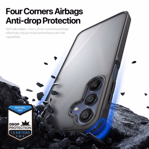 DUX DUCIS suojakuori YIND Samsung A17 5G:lle musta