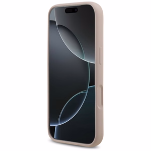 Karl Lagerfeld Silikoninen Karl&Choupette Ring MagSafe Suojakuori iPhone 17 Pro:lle - Vaaleanpunainen