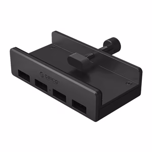 Orico MH4PU Hub Clamp-Mounted 4x USB-A 3.0 - Black