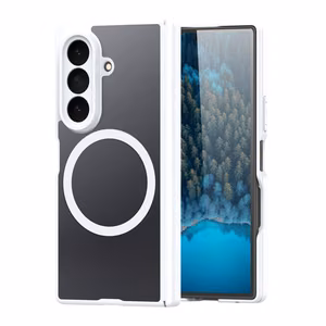 Dux Ducis EXPN -suojakuori mallille Samsung Galaxy Z Fold8 Ultra, MagSafe-yhteensopiva – valkoinen