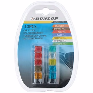 Dunlop autosulakkeet, 10 kpl