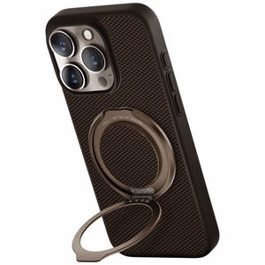 Uniq Keva Air Magclick Lataus GripFit Suojakuori iPhone 16 Pro:lle - Ruskea