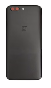 Takakansi OnePlus 5 Midnight Black alkuperäinen (käytetty Grade C)