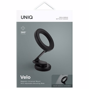 Uniq Velo universaali magneettinen pidike - musta