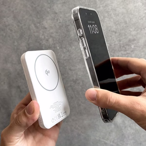 Powerbank Puro Mag Plus 5000mAh 20W Qi2 yhteensopiva MagSafe 1x USB-C Power Delivery - valkoinen