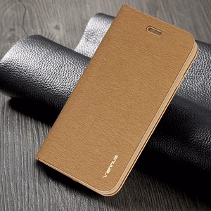 Vennus Book Suojakuori kehyksellä Huawei P8 Lite (2017) / P9 Lite (2017):lle kultainen