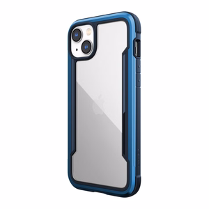 Raptic X-Doria Shield kotelo iPhone 14 Plus panssaroitu suojus sininen