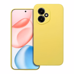 Silikoninen suojakuori Honor 400 5G:lle 2mm keltainen