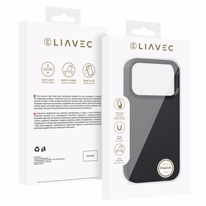 Liavec Carbon Core -suojakuori mallille iPhone 18 Pro Max/17 Pro Max