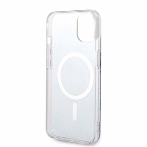 Setti Guess GUBPP14MH4EACSB kotelo+laturi iPhone 14 Plus 6.7" sininen kovakotelo 4G Print MagSafe