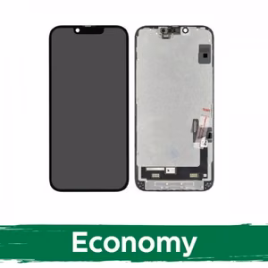 LCD Näyttö yhteensopiva iPhone 14 Musta (INCELL / Economy)