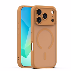 Mag Matt Suojakuori iPhone 17 Pro 6,3'' ruskea kameransuoja