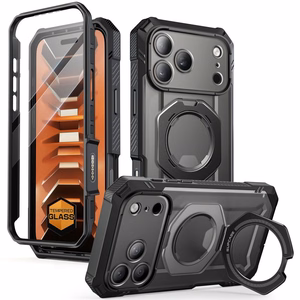 Supcase Grip Pro Mag MagSafe -suojakuori iPhone 18 Pro Max / 17 Pro Max – musta