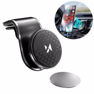 Wozinsky Magneettinen auton ilmastoinnin kiinnike 360 musta (WMH-03)