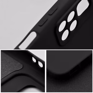 Kotelo mallille Motorola G57 / G57 Power Silicone (väri: musta)
