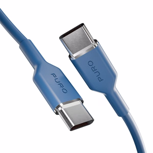 Puro ICON USB-C - USB-C -kaapeli 1,5 m - sininen