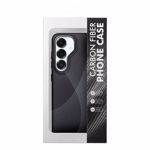Suojakuori Samsung S26 ULTRA:lle Carbon Elite Mag Cover MagSafe-yhteensopiva musta