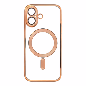 Suojakuori iPhone 17 Electro Mag Cover MagSafe-yhteensopiva kultainen
