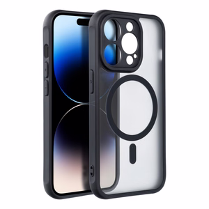 FULL MATTE MAG COVER puhelimen kuori, MagSafe-yhteensopiva, SAMSUNG A36, musta