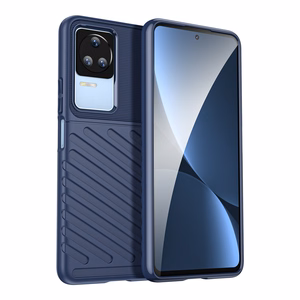 Thunder Kotelo Xiaomi Poco F4 5G silikoni panssari tapauksessa sininen