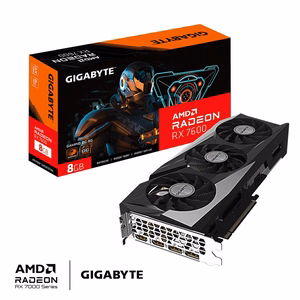 GIGABYTE GAMING Radeon RX 7600 OC 8G AMD 8 GB GDDR6 Näytönohjain